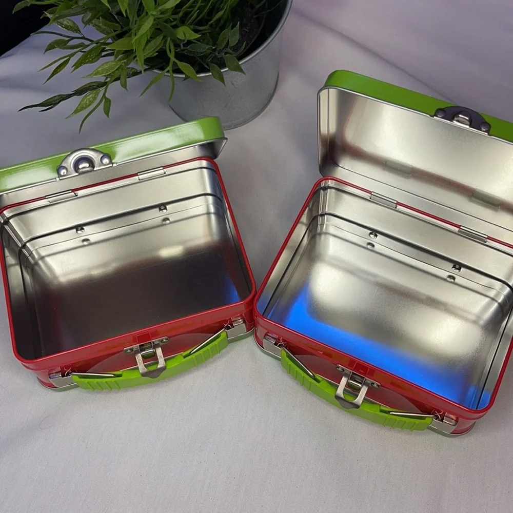 🔥 SALE Christmas Mini Lunch Tins set of 2